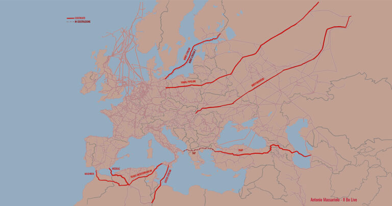 La trappola energetica: i gasdotti europei