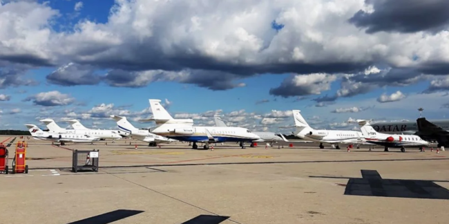 Emissioni CO2 jet privati